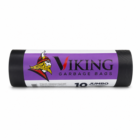 Viking Jumbo Garbage Bags 10 Count product image on a white background