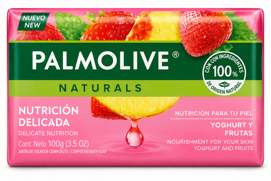 Palmolive Naturals Yoghurt & Fruits Bar Soap 100g