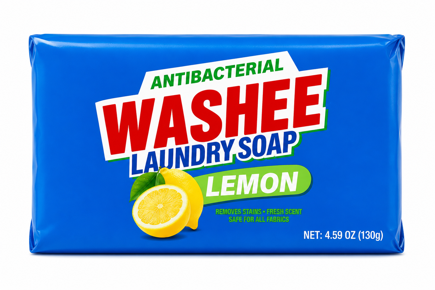 Washee Antibacterial Laundry Soap Lemon 130g