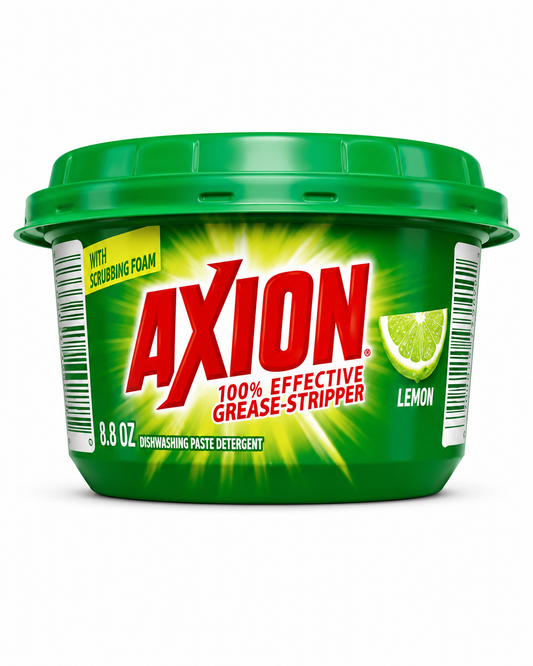 Axion Lemon Dishwashing Paste 8.8 oz