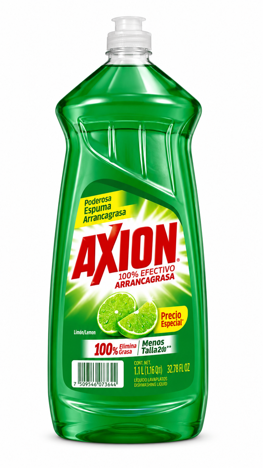 Axion Lemon Dishwashing Liquid 1.1L