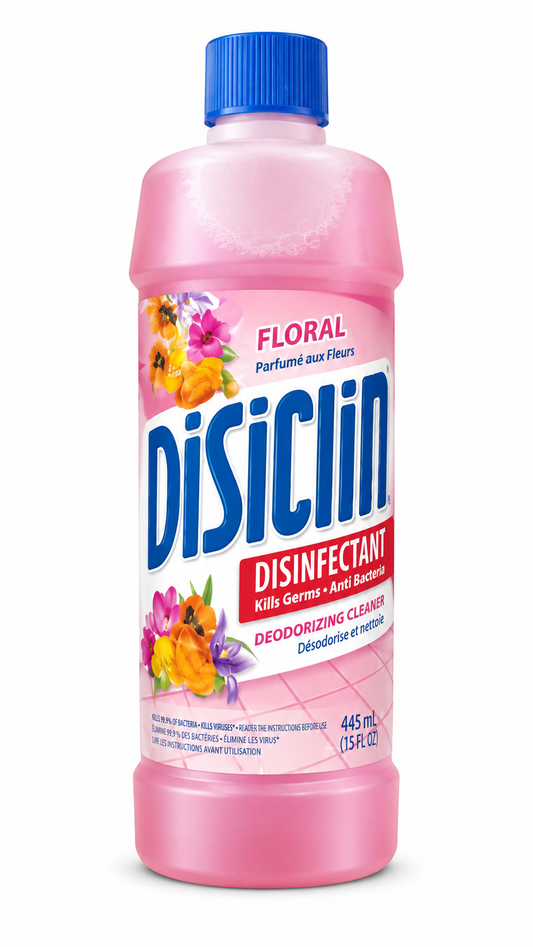 Disiclin Floral Disinfectant Deodorizing Cleaner 445ml
