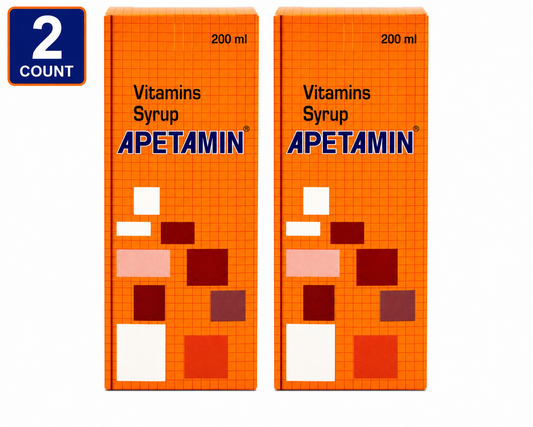 Apetamin Daily Vitamin Syrup 200ml 5 Pack