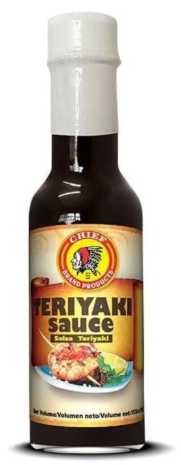 Chief Teriyaki Sauce 5 oz | Caribbean Style Marinade & Glaze