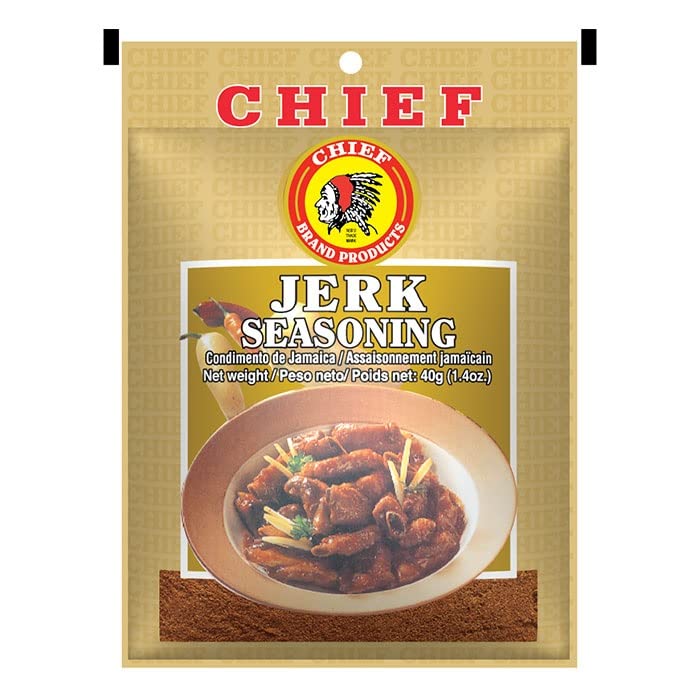 Chief Brand Caribbean Seasonings Variety Pack – 10 Authentic Spice Blends (40g Each)