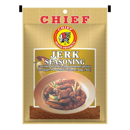 Chief Brand Caribbean Seasonings Variety Pack – 10 Authentic Spice Blends (40g Each)