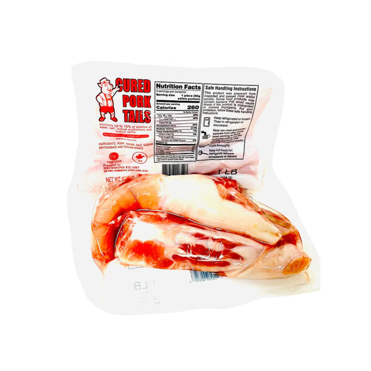 Cured Pork Tails 16 oz | Salted Pork Tails for Caribbean Cooking