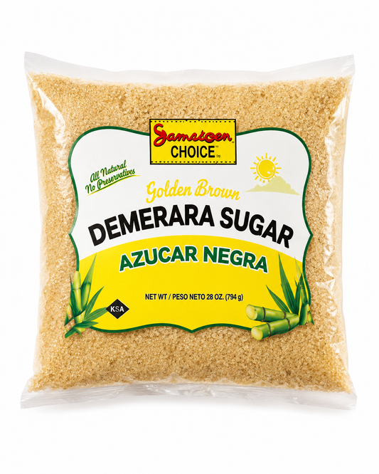 Samadeen Choice Golden Brown Demerara Sugar 28 oz
