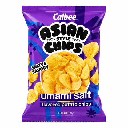 Calbee Asian Style Umami Salt Potato Chips 6 oz (170 g)