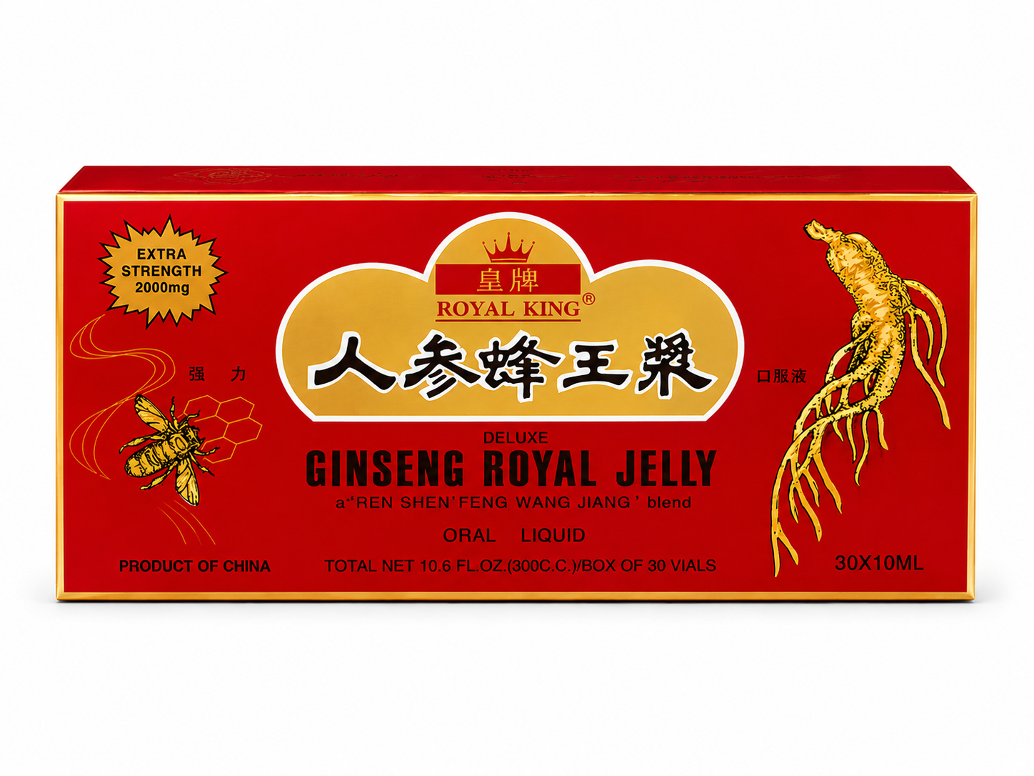 Royal King Ginseng Royal Jelly 30 Vials