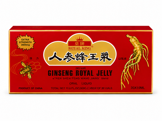 Royal King Ginseng Royal Jelly 30 Vials