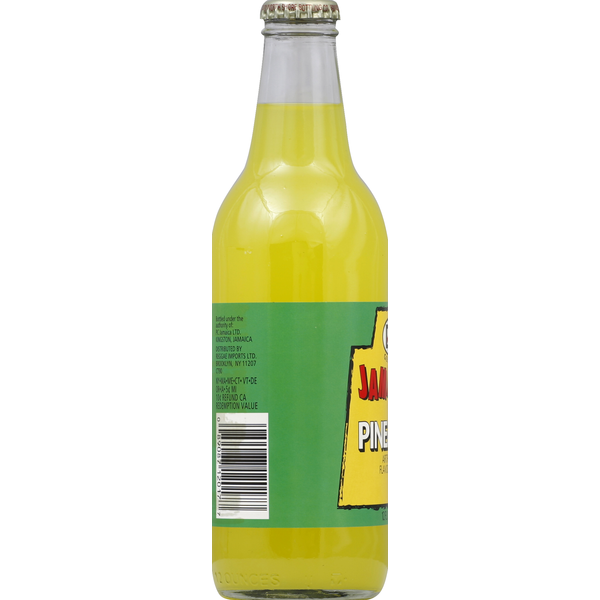DG Genuine Jamaican Pineapple Soda – 6 Pack (12 fl oz Bottles)