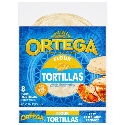 Ortega Flour Tortillas
