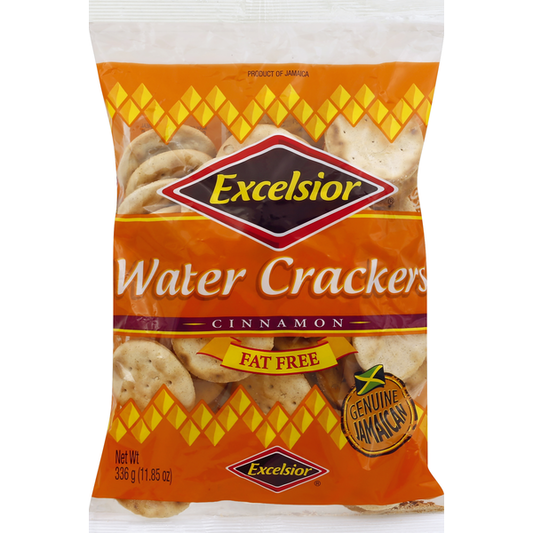 Excelsior Water Crackers, Cinnamon 11.85 oz