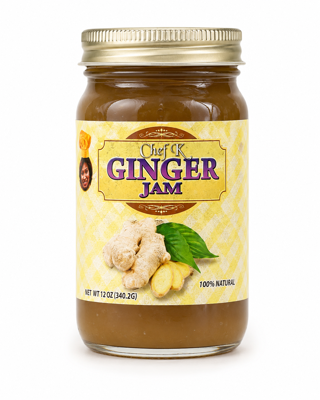 Chef K Ginger Jam 12 oz