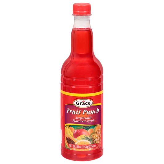 Grace Kennedy Fruit Punch Syrup (25.3 fl oz)