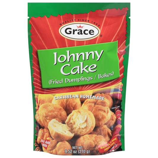 Grace Johnny Cake Mix 9.52 oz | Caribbean Fried Dumplings / Bakes Mix
