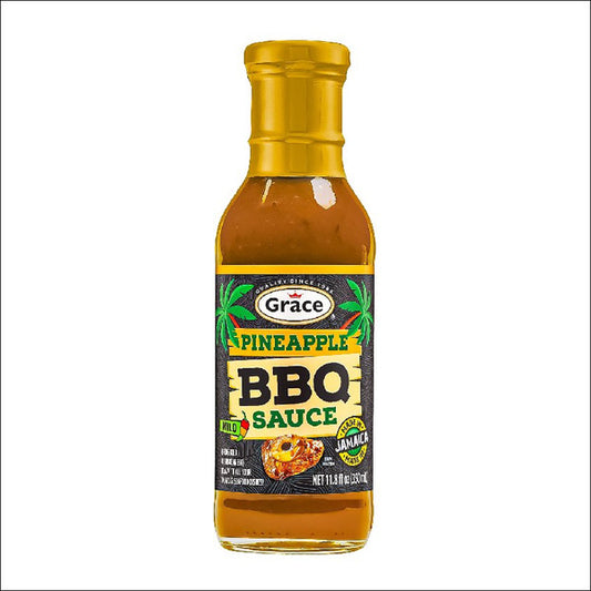 Grace Pineapple BBQ Sauce 11.8 oz | Sweet & Tangy Caribbean Glaze