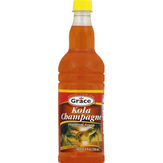 Grace Syrup, Flavored, Kola Champagne 25.5 fl oz
