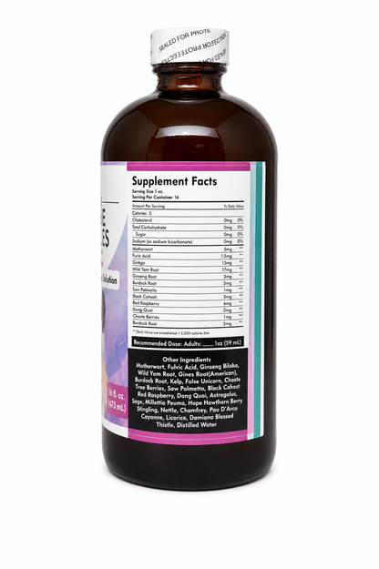 African Angel Natural Female Wellness Tonic    16 fl oz (473 mL)