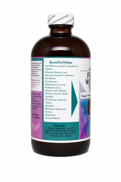 African Angel Natural Female Wellness Tonic    16 fl oz (473 mL)