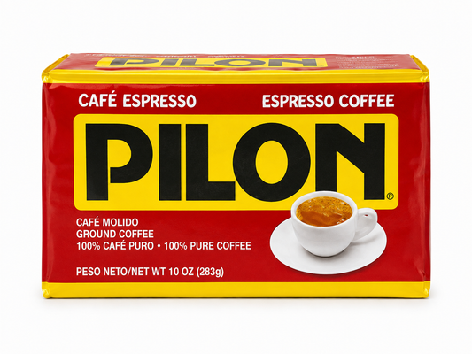 Pilon Espresso Coffee – Ground Coffee 10 oz (283 g)