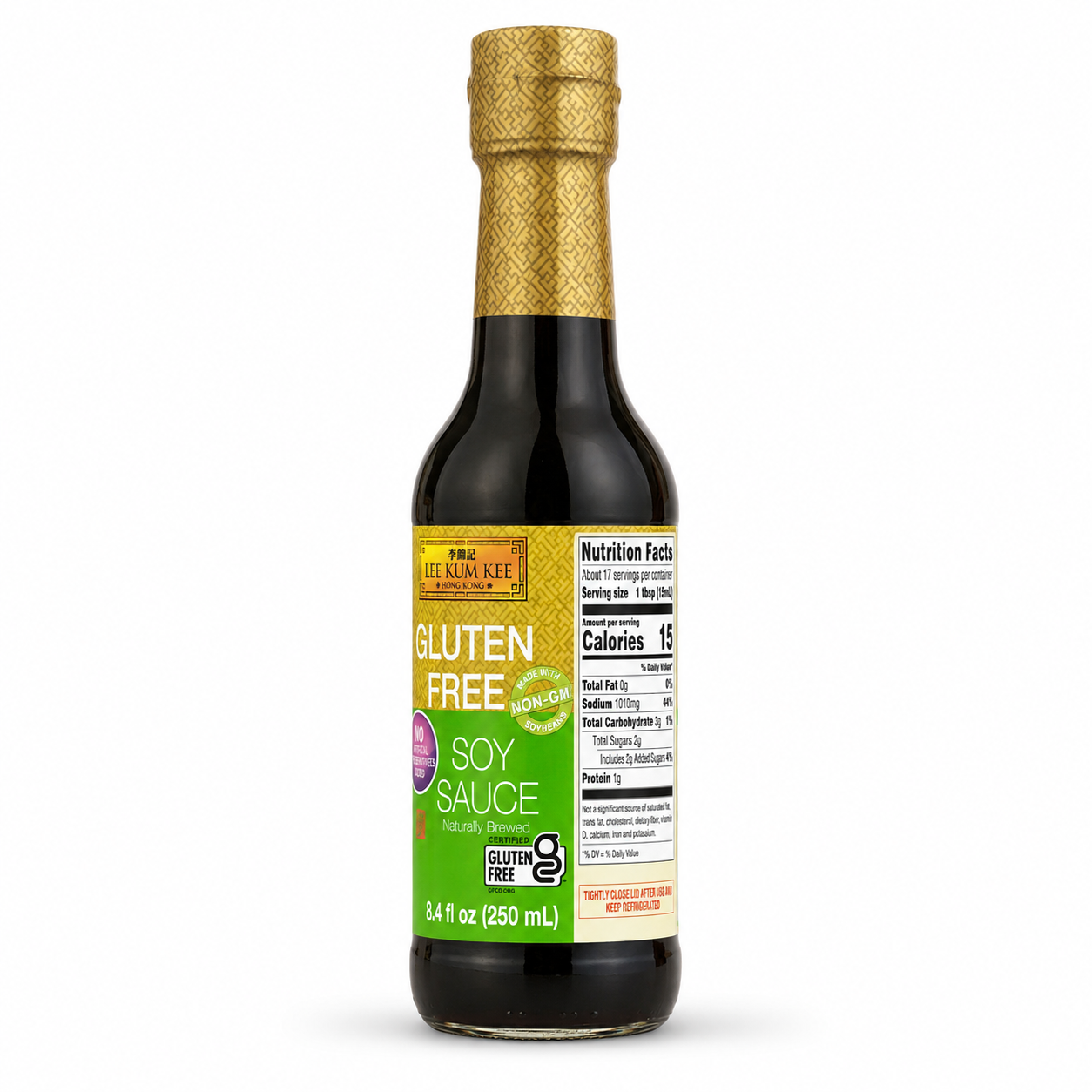 Lee Kum Kee Gluten Free Soy Sauce – 8.4 fl oz (250 mL)
