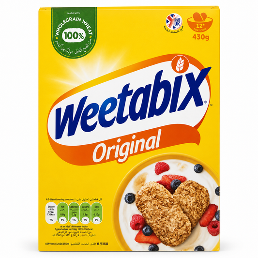 Weetabix Original Whole Grain Wheat Cereal 215g