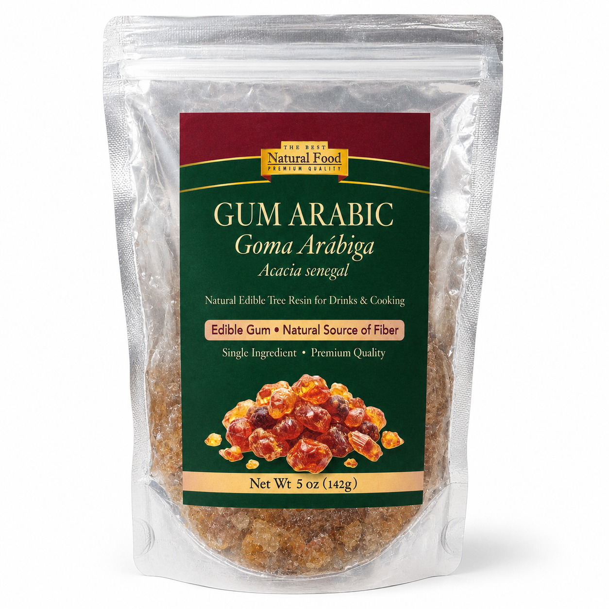 The Best Natural Food Gum Arabic 5 oz