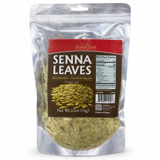 The Best Natural Food Senna Leaves 2.5 oz