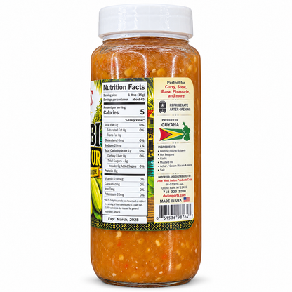 Dave’s Bilimbi Achar / Sour – 12 oz