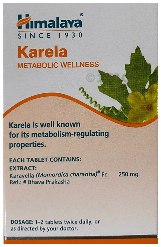 Himalaya Karela (Bitter Gourd) Metabolic Wellness – 60 Tablets