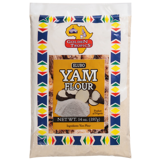 Elubo Yam Flour 14 oz (397g) – Authentic Nigerian Yam Flour