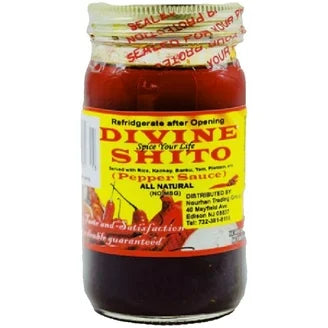 Devine Pepper Sauce 32 oz – Large Size Spicy All Natural Hot Pepper Sauce