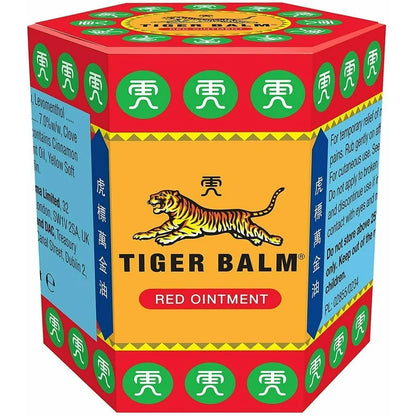 Tiger Balm Red Ointment 0.67 oz (19.4g) – Pain Relief Rub for Muscles & Joints