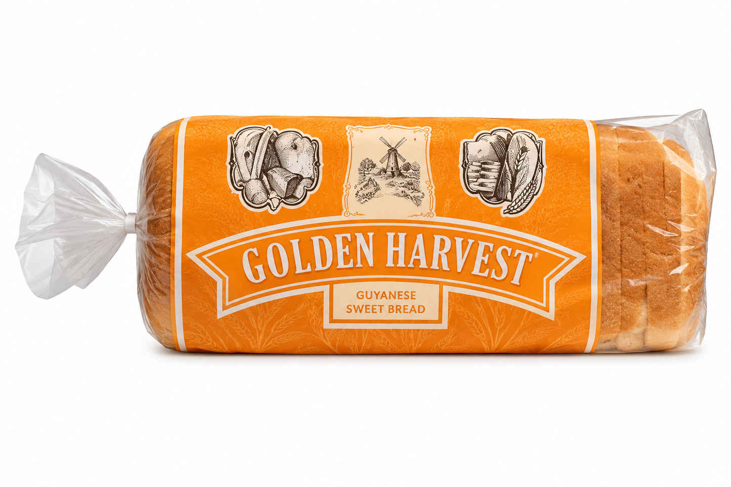 Golden Harvest Guyanese Sweet Bread Loaf