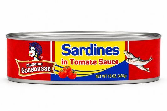 Madame Gougousse Sardines in Tomato Sauce 15 oz