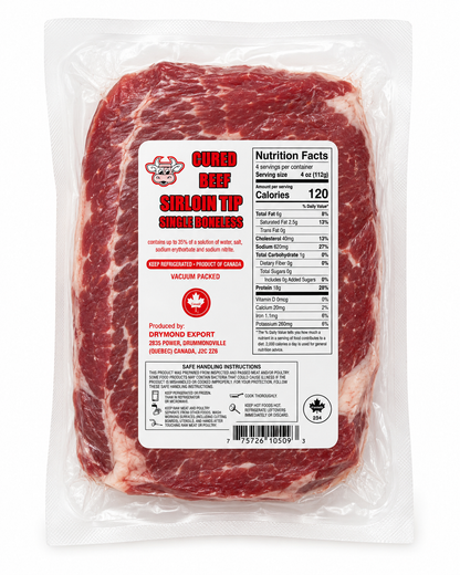 Drymond Salt Beef Sirloin Tip – Boneless