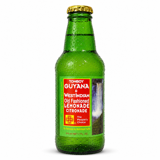Tomboy Guyana & Westindian Old Fashioned Lemonade – 24 Pack, 7 oz Glass Bottles