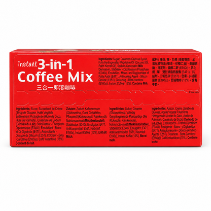 Gold Kili Instant 3-in-1 Low Fat Coffee Mix – 20 Sachets, 12.6 oz