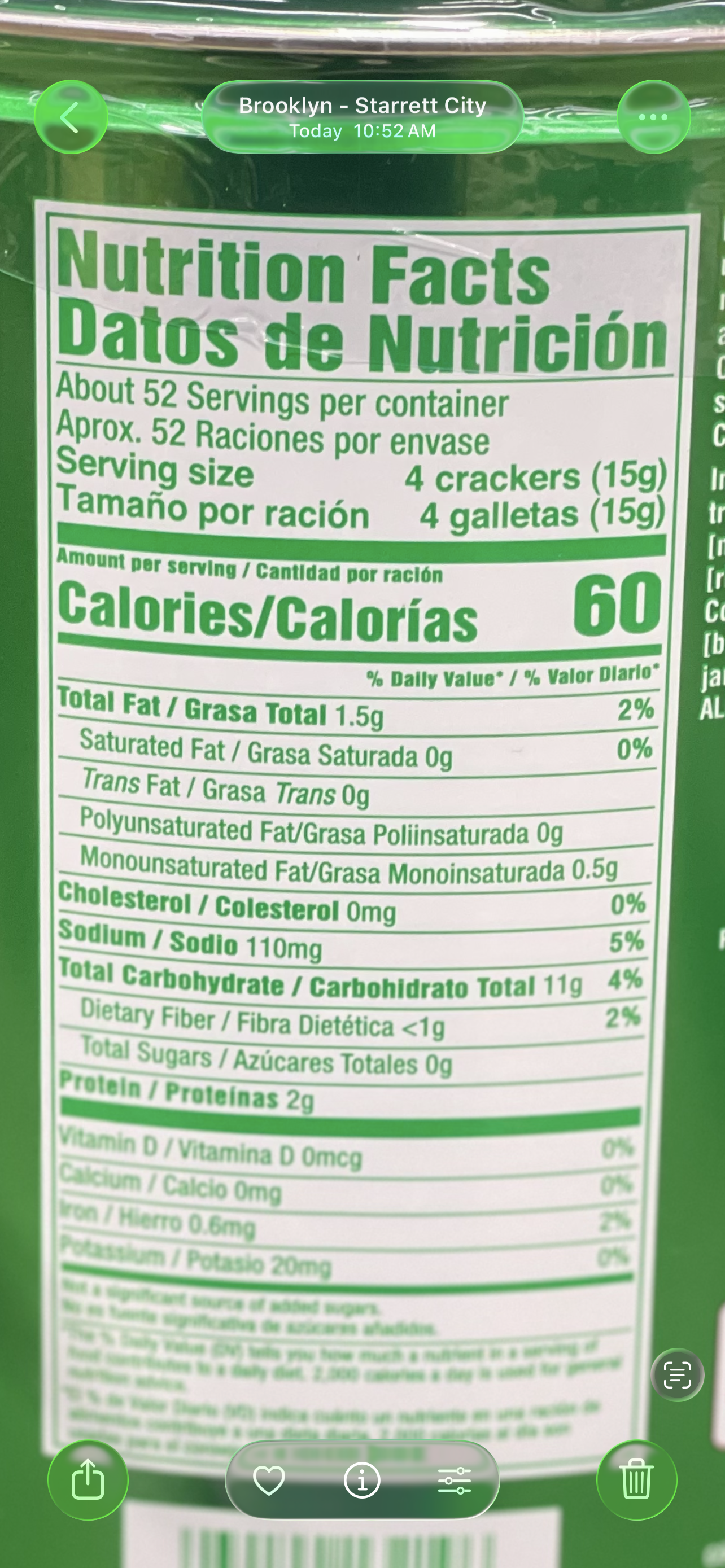 Keebler Export Sodas Original Crackers Tin – 28 oz