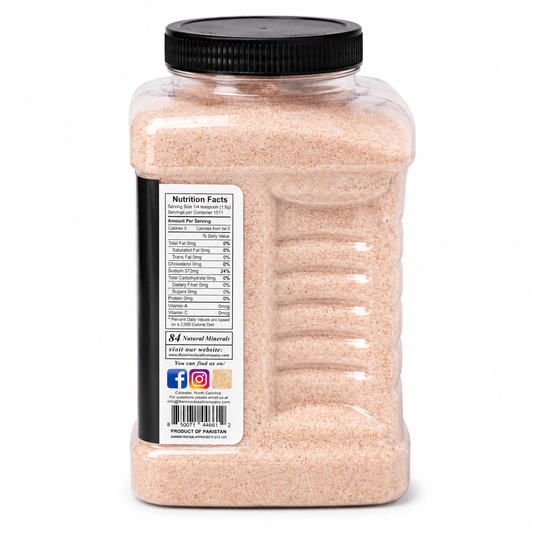 The Original Salt Company Natural Fine Pink Himalayan Salt – 5 lb