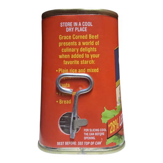 Grace Reduced Sodium Corned Beef – Premium Quality, Product of Brazil (12 oz Can)