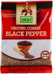Indi Ground Coarse Black Pepper