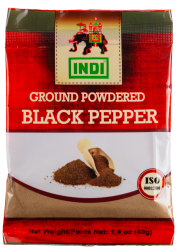 Indi Ground Powdered Black Pepper