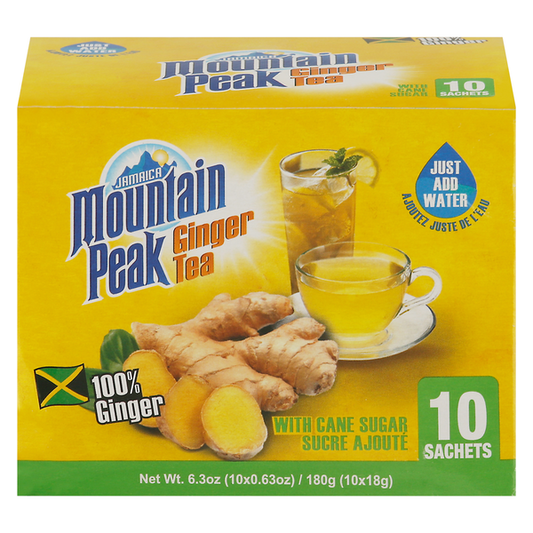 Jamaica Mountain Peak Ginger Tea, with Cane Sugar 0.63 oz