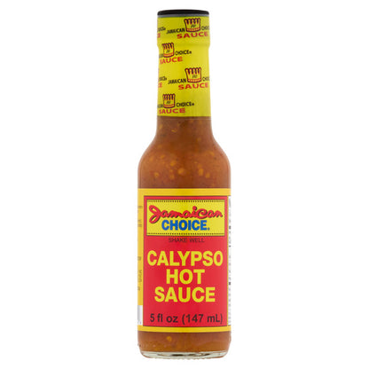 Jamaican Choice Hot Sauce Variety Pack – 3 Bottles (Yellow/Calypso)