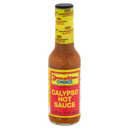 Jamaican Choice Hot Sauce Variety Pack – 3 Bottles (Yellow/Calypso)