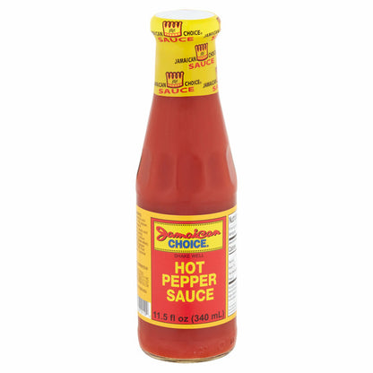 Jamaican Choice Hot Sauce Variety Pack – 3 Bottles (Yellow/Calypso)