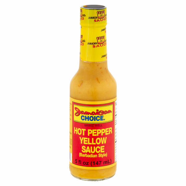 Jamaican Choice Hot Sauce Variety Pack – 3 Bottles (Yellow/Calypso)